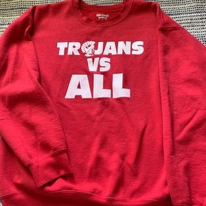 Trojan vs all medium crewneck